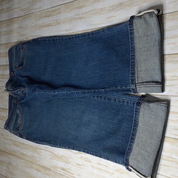New York Co. Blue Jeans Women's Size 6 Cuffed Jean Capris - Picture 12 of 16